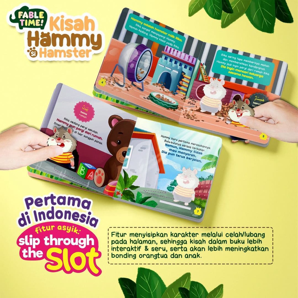 Buku Fabel Time : Kisah Hammy si Hamster