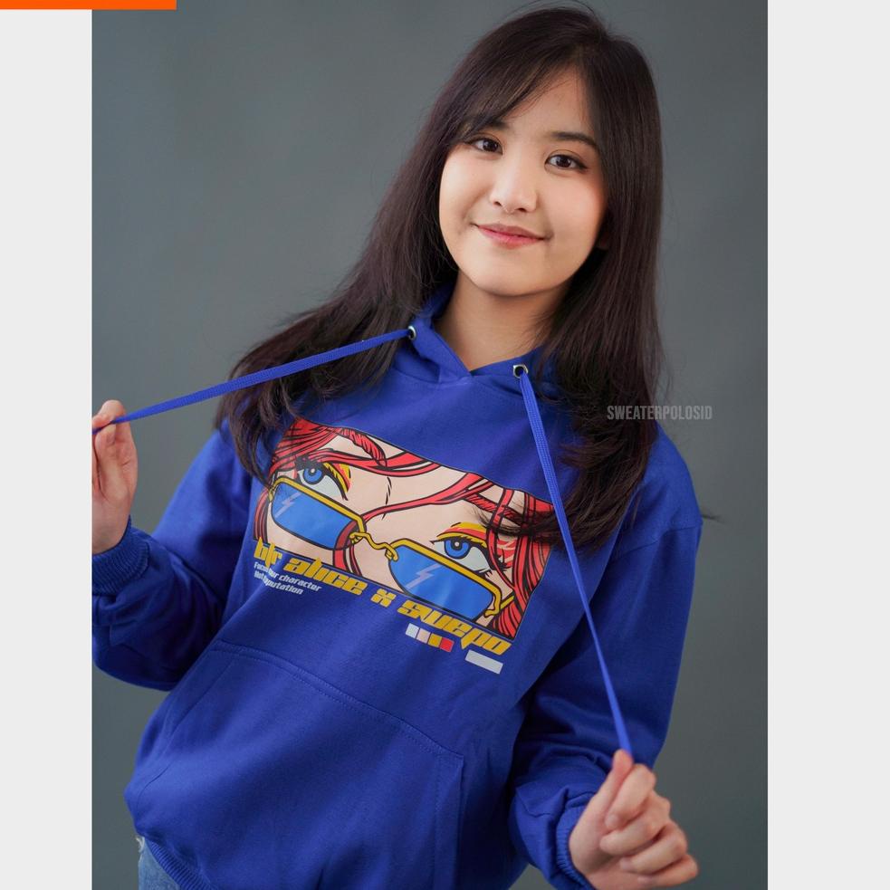 J8I1 SWEATERPOLOSID x BTR — Hoodie Jumper Cartoon Alice HHZ