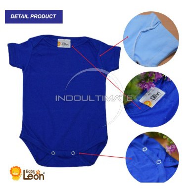 Baby Leon Baju Bayi 100% Katun Dingin jumsuit baby BC-01 pakaian kaos jumper bayi newborn perempuan