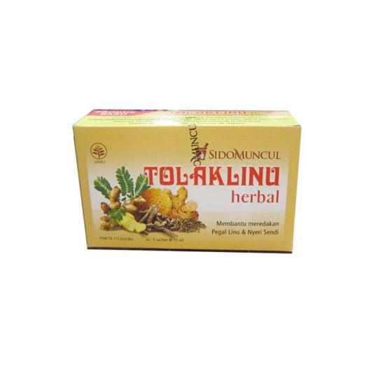 SIDO MUNCUL TOLAK LINU HERBAL SACHET &amp; BOX 5 SACHET