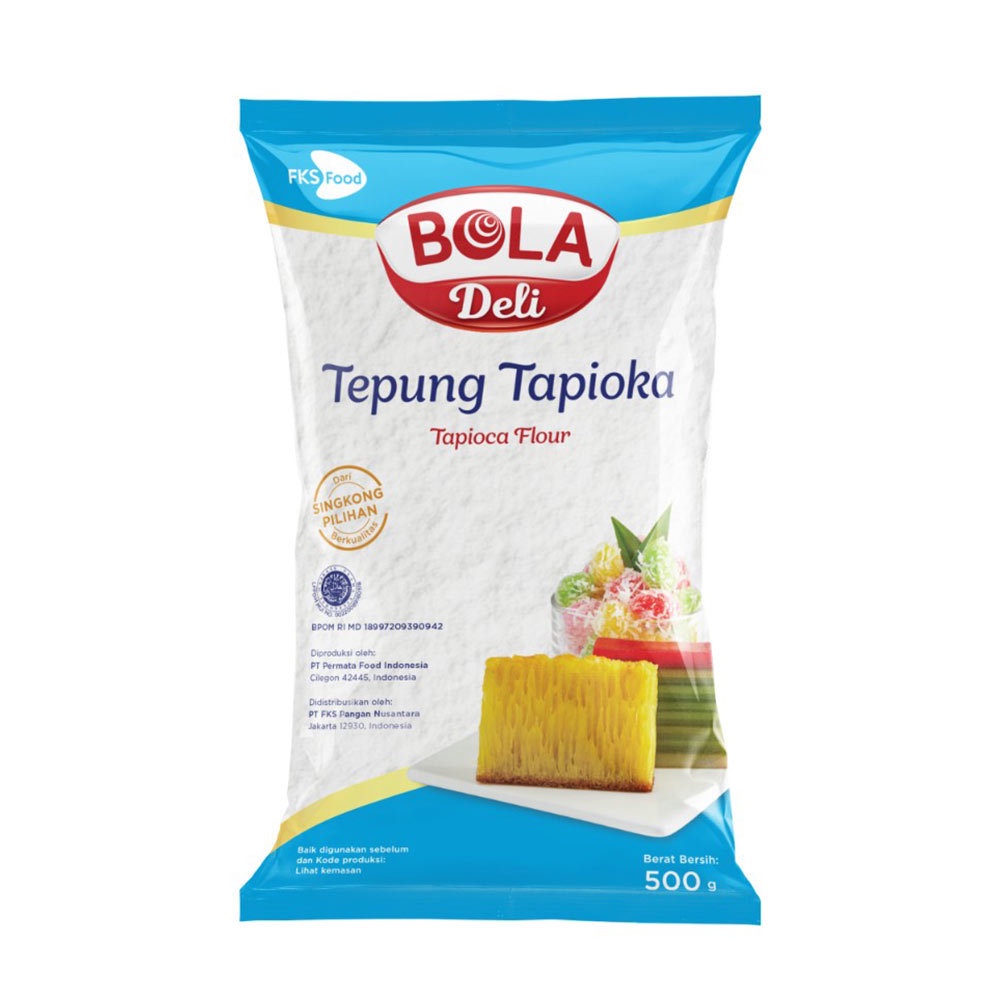 

Bola Deli Tepung Tapioka 500gr – Kanji - Aci – Tapioca Flour 500 gr