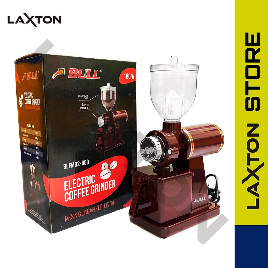 BULL mesin gilingan biji kopi coffee maker grinder listrik BLFM02-600