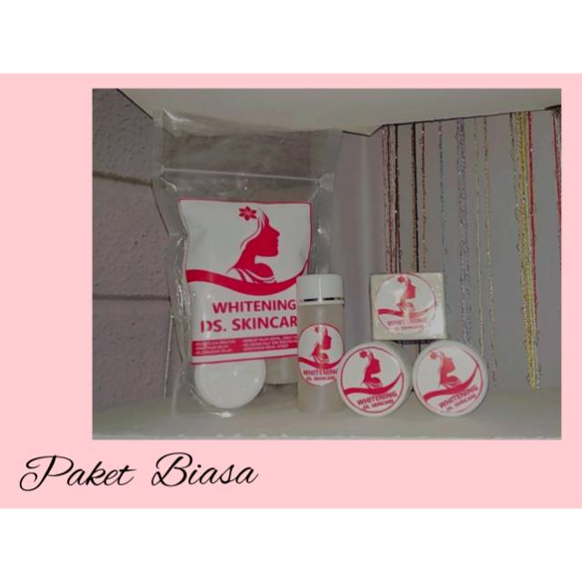 Pemutih wajah//paket biasa ds skincare//skincare murah//perawatan murah//glowing cepat