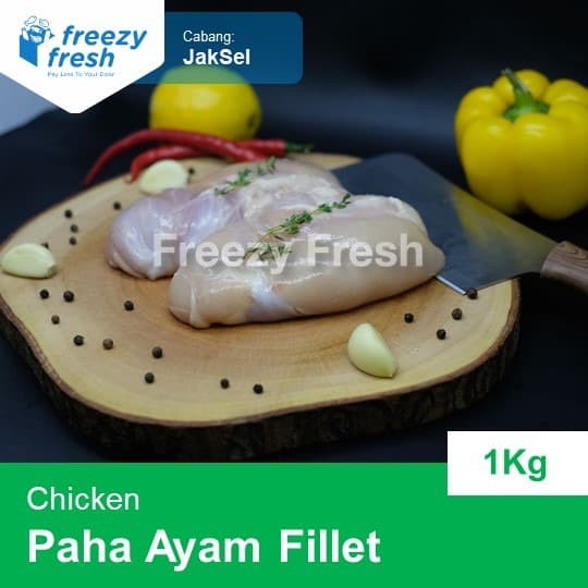 

Paha Ayam Fillet (chicken thighs Fillet) - Boneless Tanpa Kulit