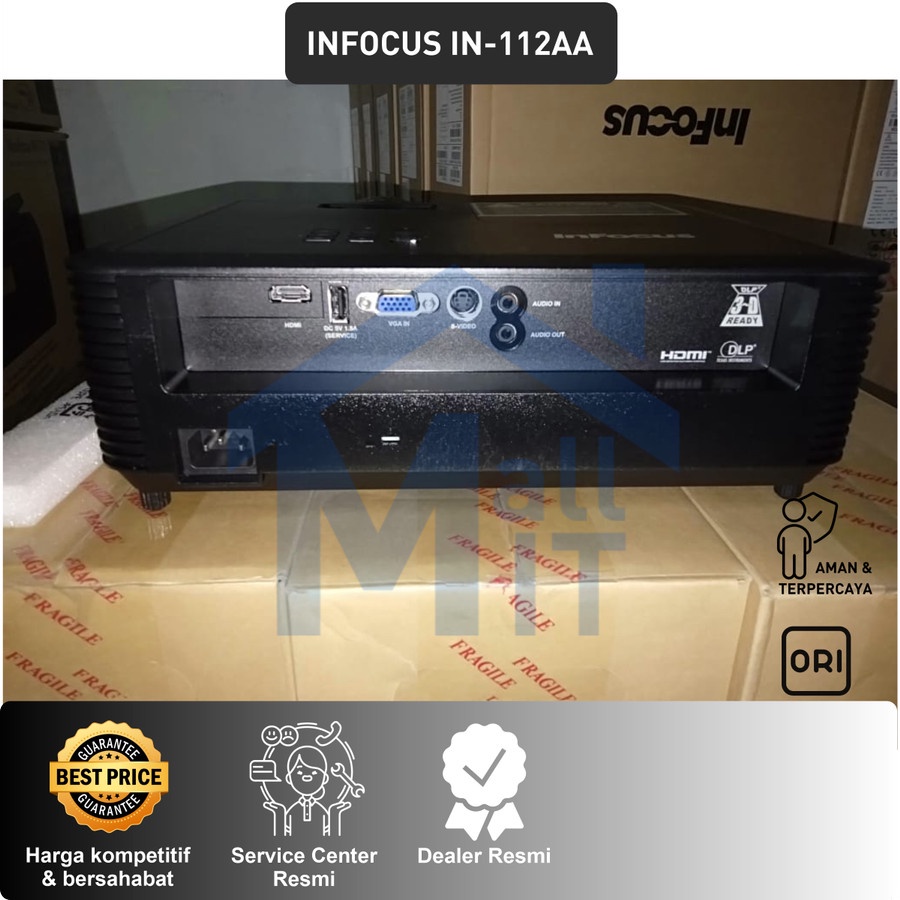 PROYEKTOR INFOCUS IN112AA PROJECTOR 3800 LUMENS SVGA