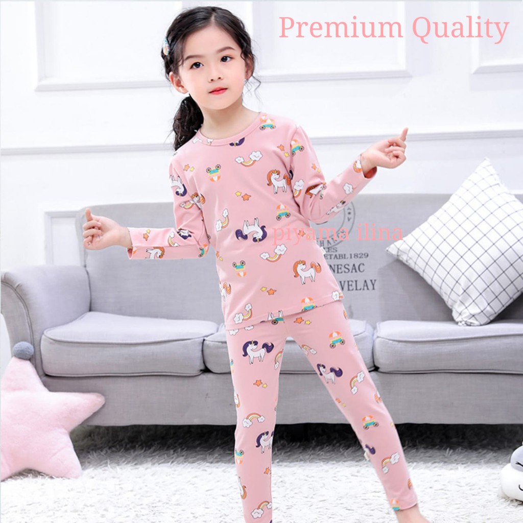 AN-36 - 37 Baju Tidur Anak / Piyama Anak laki laki dan perempuan