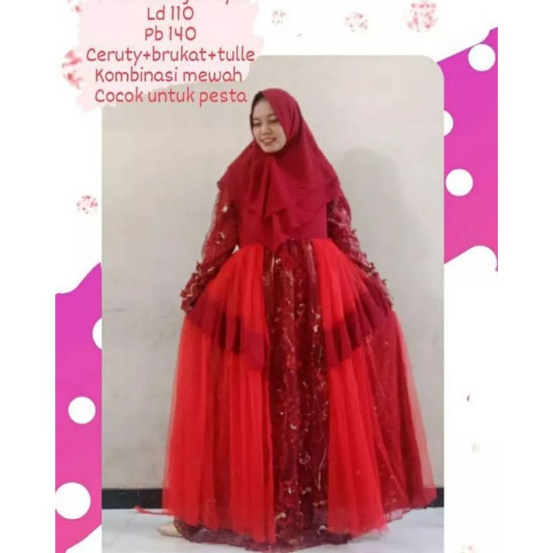 GAMIS SET DEVANI SERIES BY ELZISHA