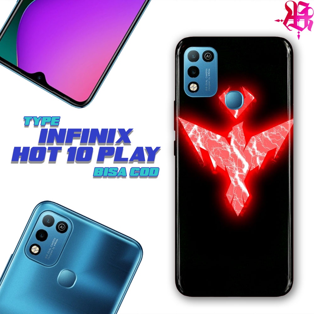 ASW  - 019 - Case infinix hot 10 play - FF  - Casing Hp 3D - Custom Case  - Case Murah - Case Hp All