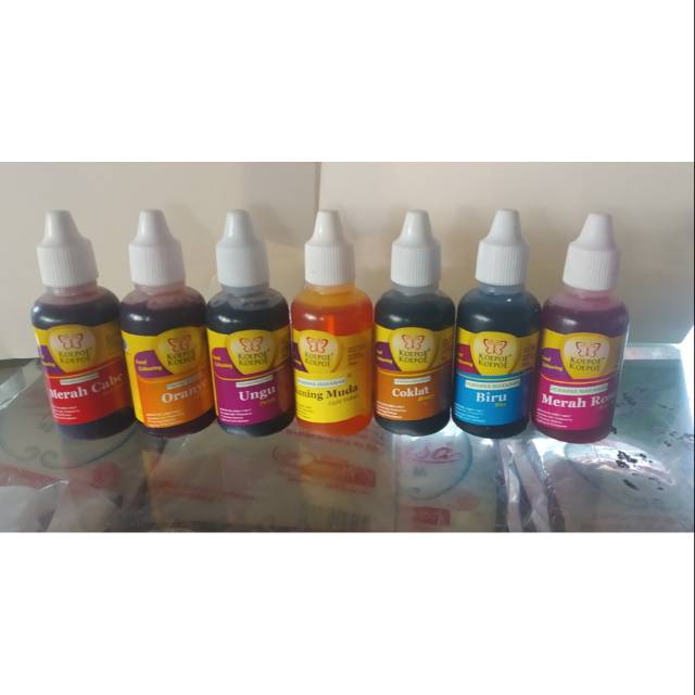 

Pewarna Makanan Koepoe Koepoe ( Cair 30ml )