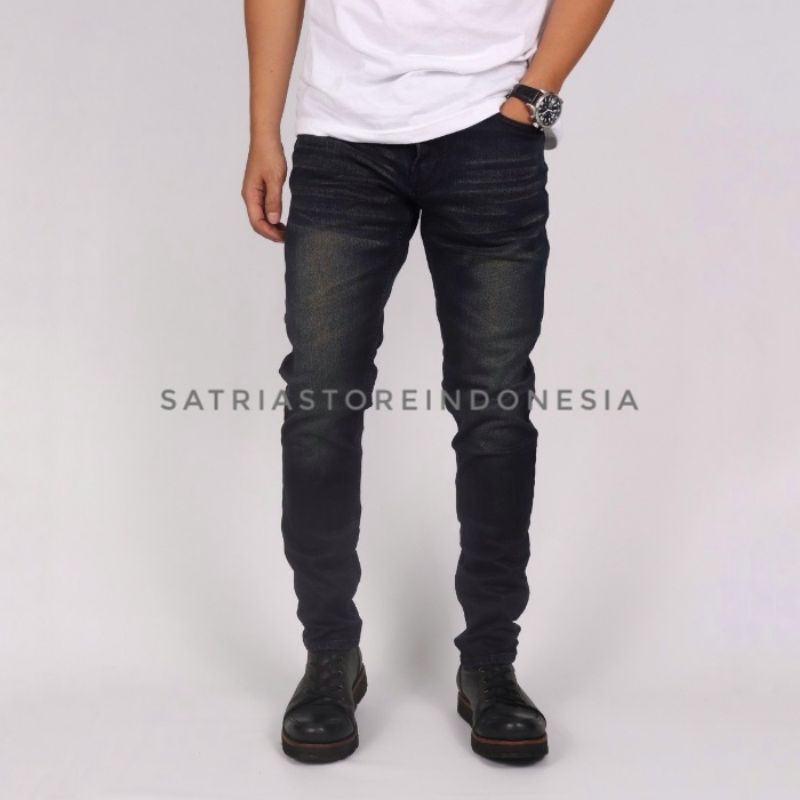 Celana jeans skinny pria