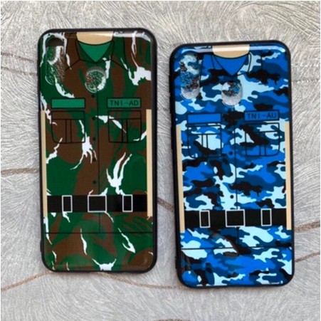 CASE SAMSUNG A10/A20/A30/A50/A70 ARMY TNI  TYPE  AL/AU/AD FULL ULTRAVIOLET KILAT HARDCASE