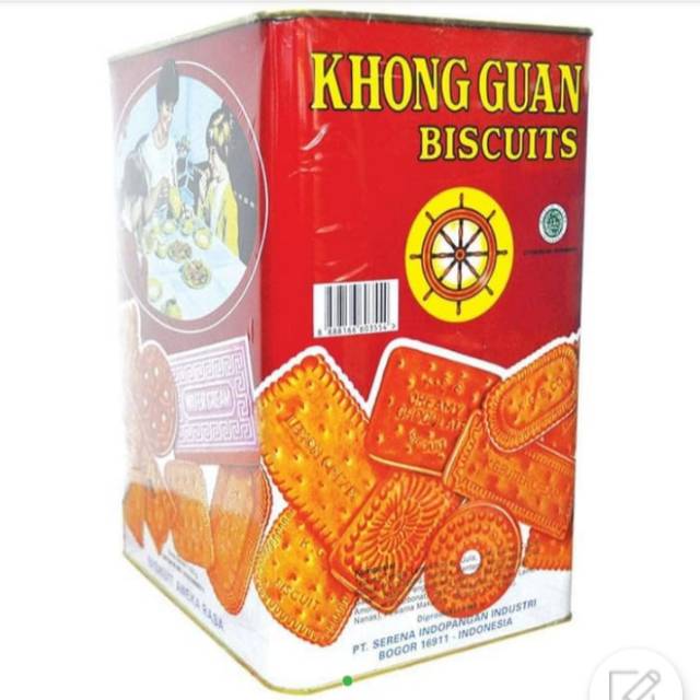 

Biskuit Khong Guan Kaleng Assorted Merah 1600 gr (Kue Lebaran)