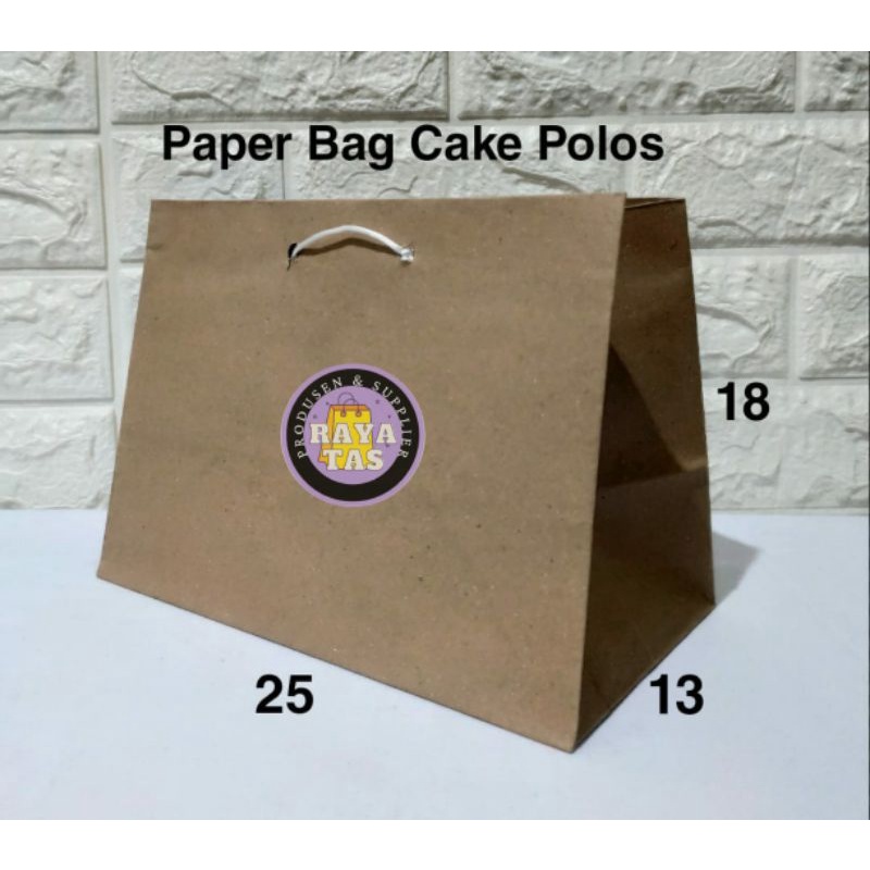 

Paper bag cake polos (25*13*18)