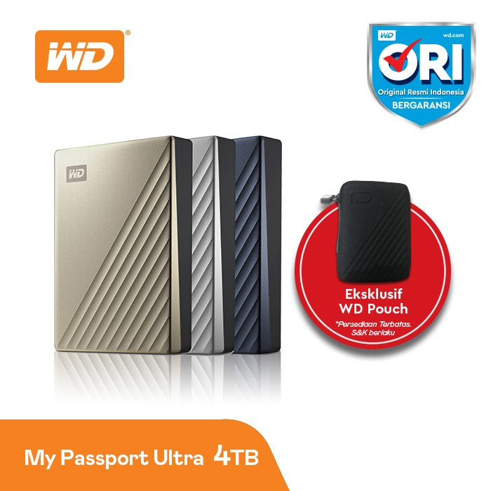 HDD WD My Passport Ultra 4TB