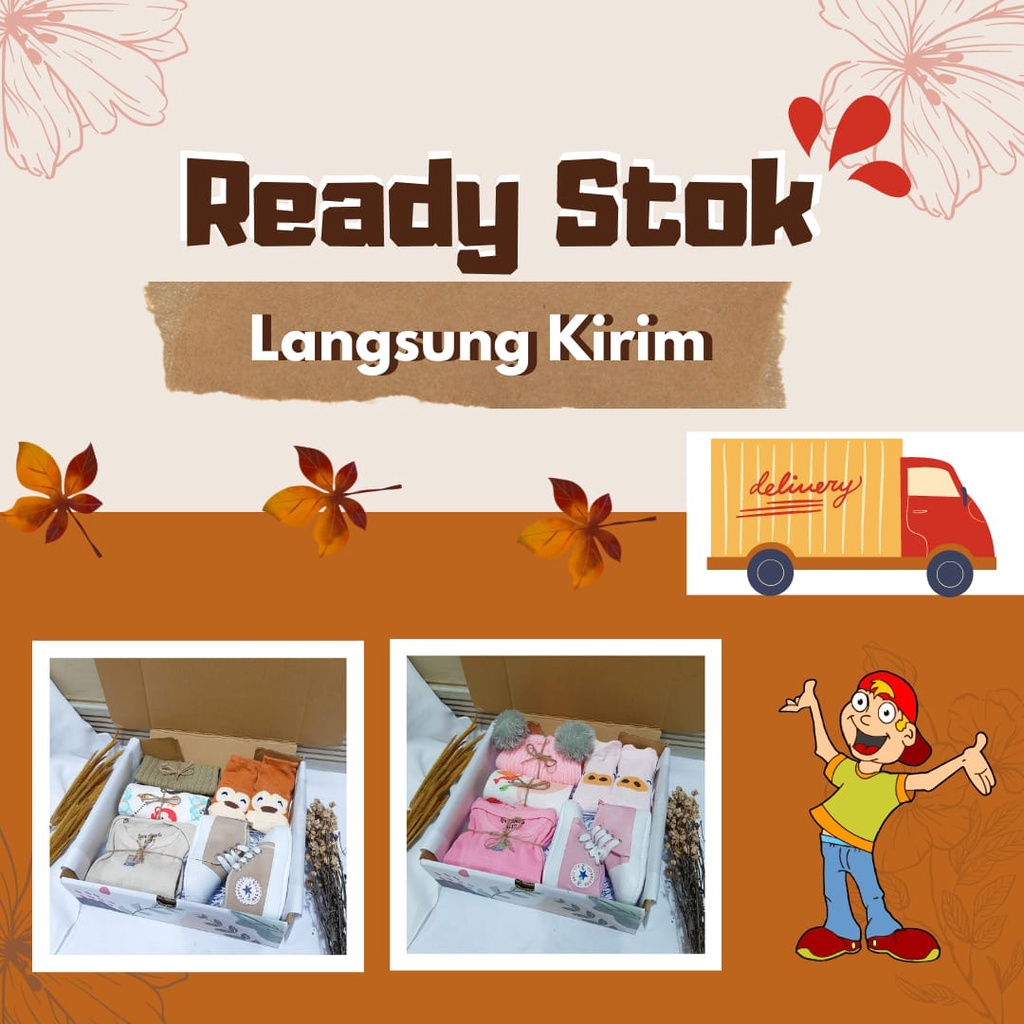 TERMURAH/ HAMPERS SETELAN BAYI / LAKI-LAKI &amp; PEREMPUAN/ GIFT BAYI / KADO LAHIRAN