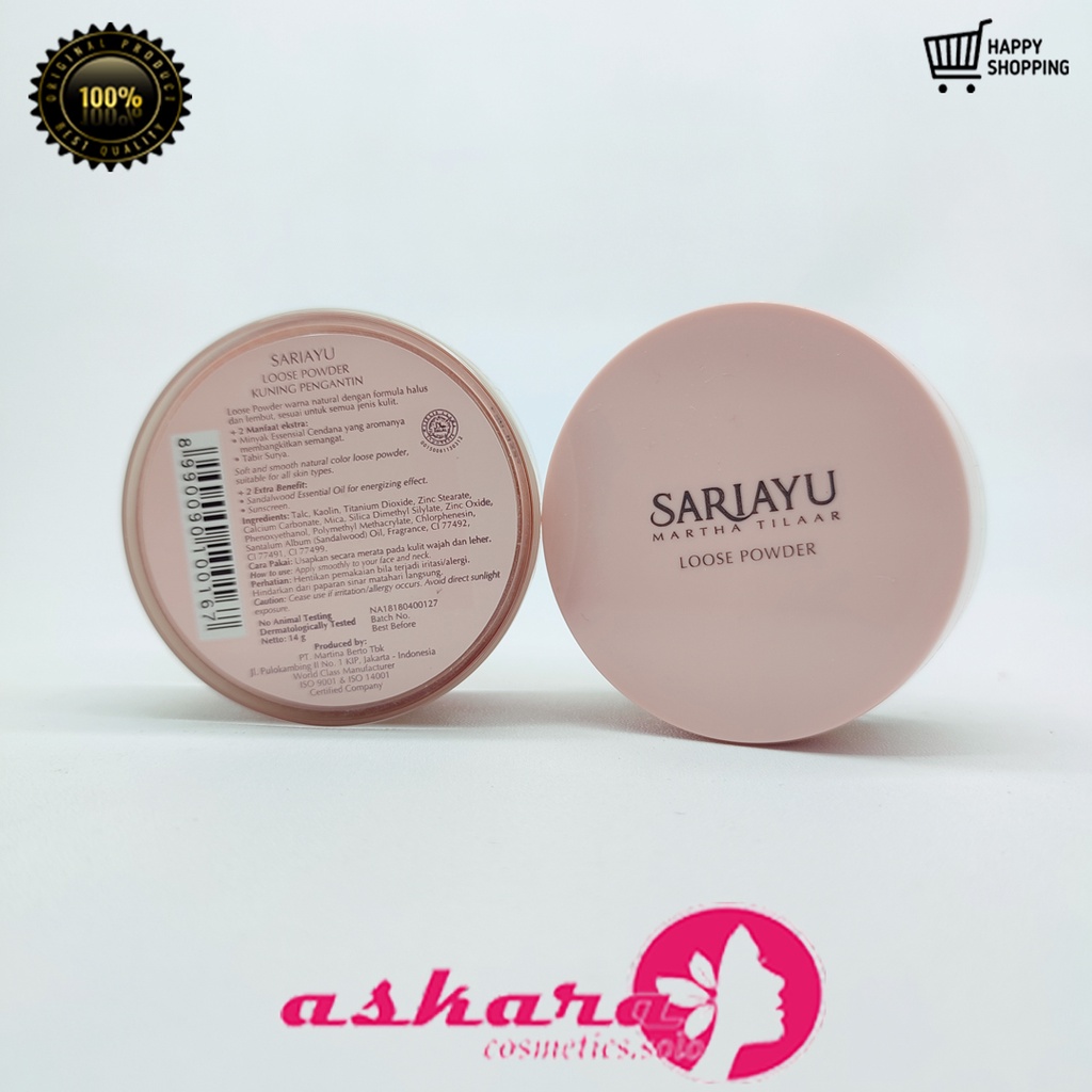 Sariayu Loose Powder 14 gr / Sariayu Bedak Tabur