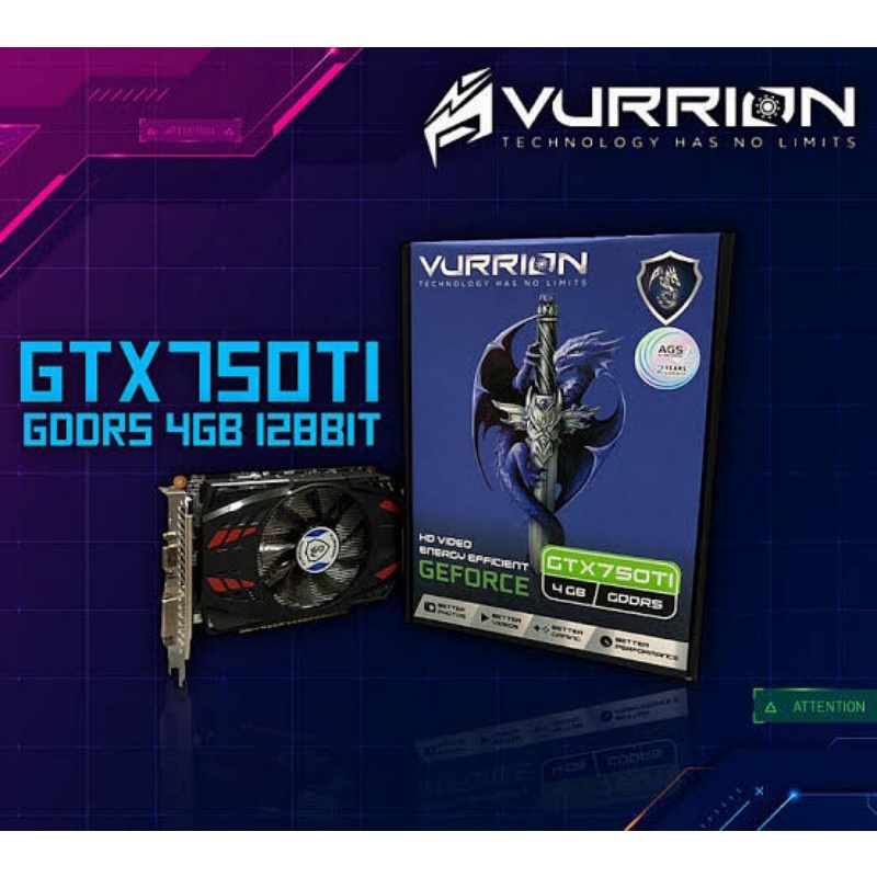 VGA VURRION GTX-750ti 4GB