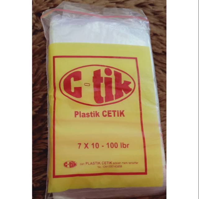 Jual Plastik Klip/ Plastik Cetik 7x10 Tebal | Shopee Indonesia