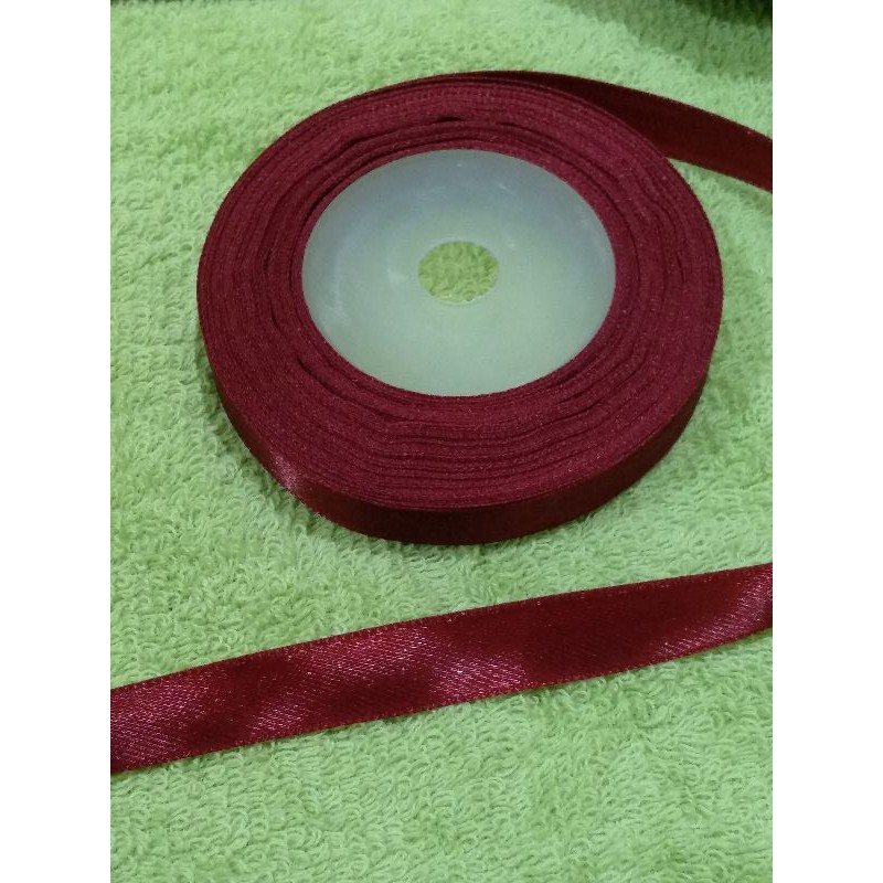 Pita Satin 1/2 inch Pita Natal Pita Dekorasi Natal Pita Hiasan Natal Pita Merah Pita Hijau