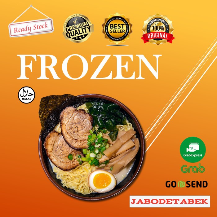 

RAMEN mie bakmi ayam sapi halal instan instant premium
