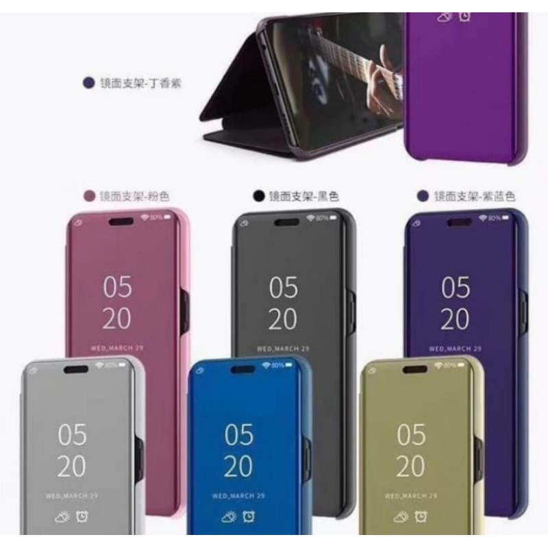 Samsung Galaxy A31 New Flip Cover Clear View Wallet Casing Dompet