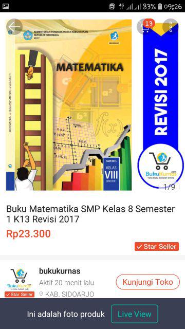 Kunci Jawaban Buku Paket Matematika Kelas 8 Kurikulum 2013 Hal 56