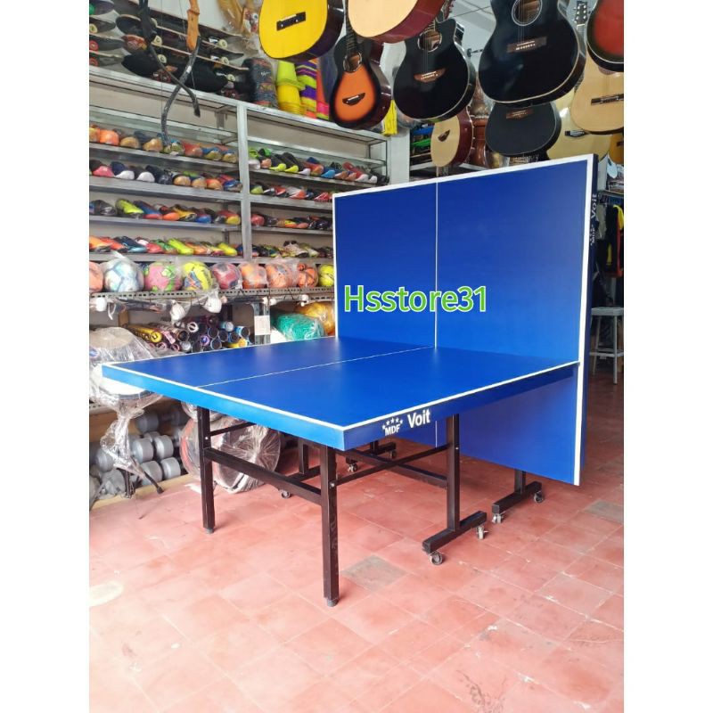 Meja Pingpong Voit MDF 18mm Original komplit