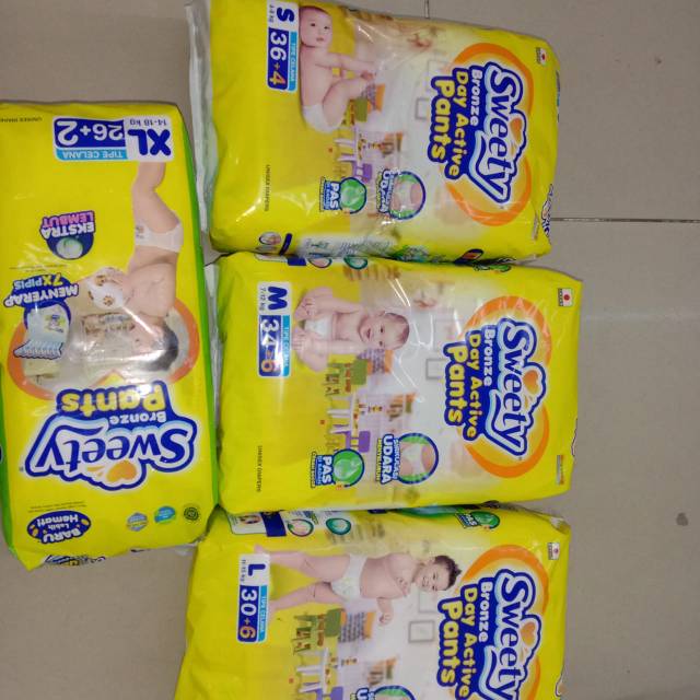 Sweety bronze ukuran s