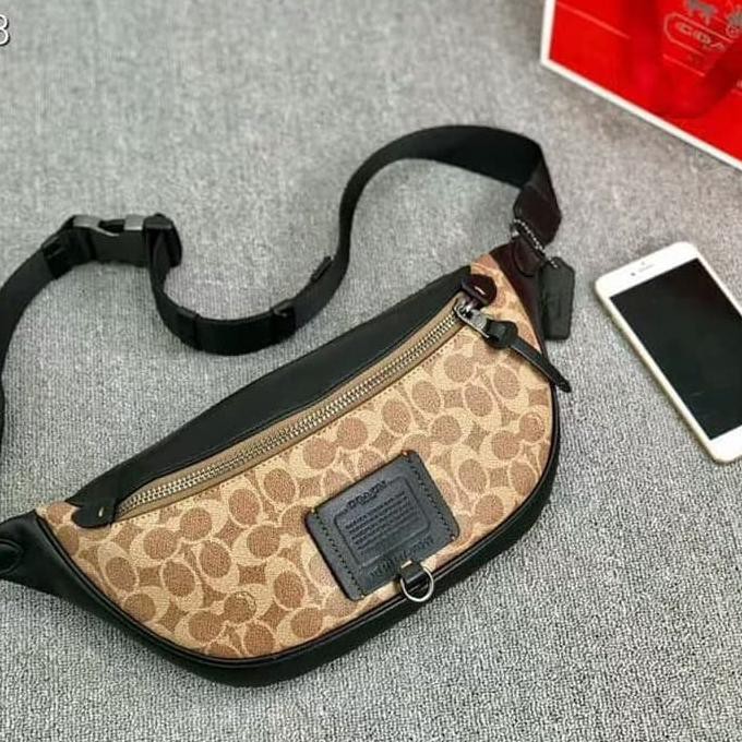 Kualitas Terbaik waistbag pria..> WAIST BAG COACH rivington belt bag STOK TERBATAS