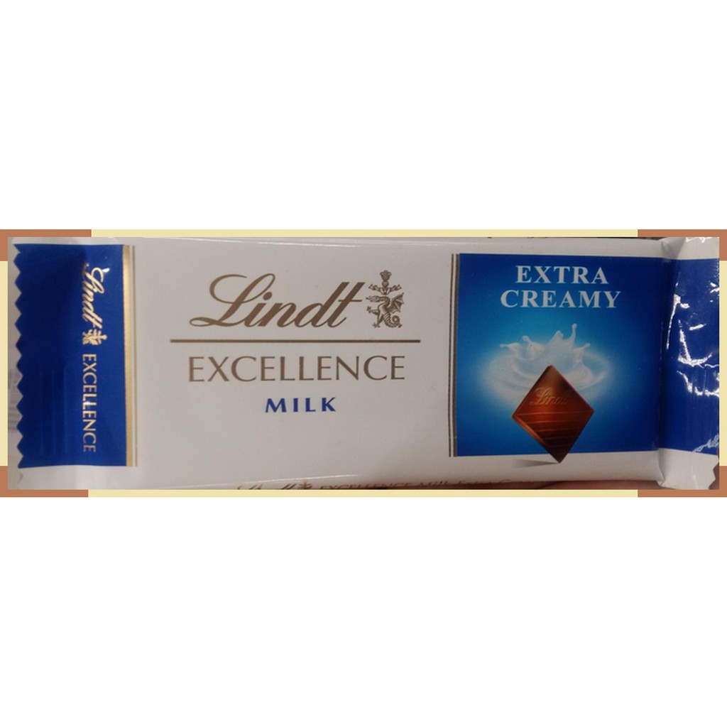 

Lindt excellence | 35 gram | milk chocolate | dark chocolate | france