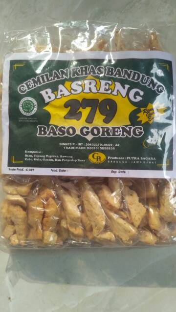 Cemilan Basreng (Baso Goreng)