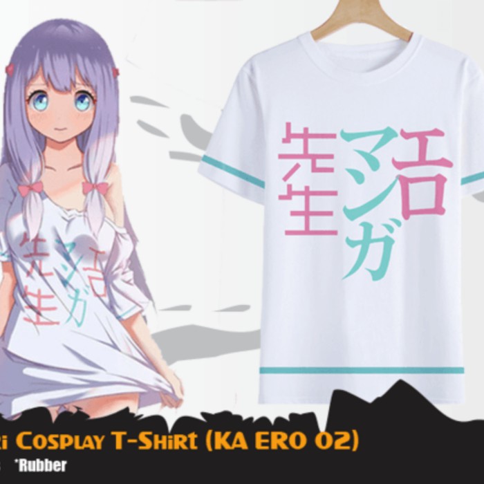 Baju Kaos Anime Izumi Sagiri Cosplay