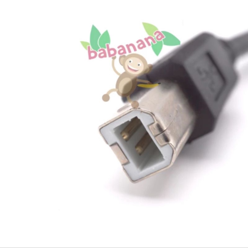 Kabel usb 2.0 printer 1.5 Meter hitam high quality cable connector