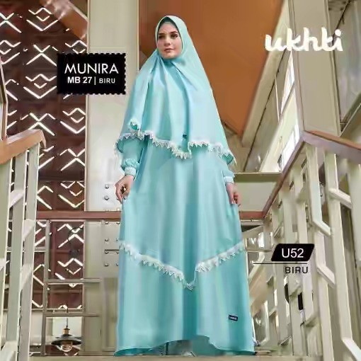 Gamis SET U52 UKHTI Bahan Wolycreep Caltry Premium