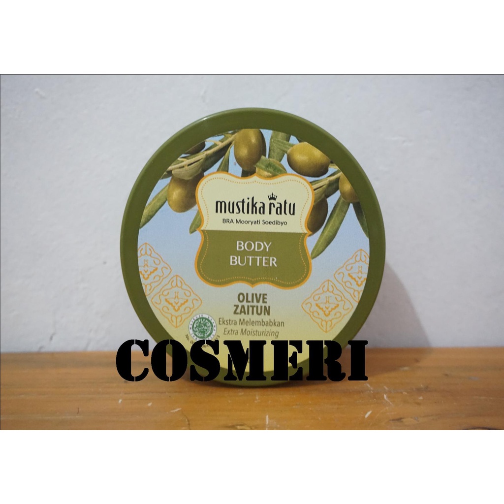 Jual MUSTIKA RATU OLIVE ZAITUN BODY BUTTER 200 GR Shopee Indonesia