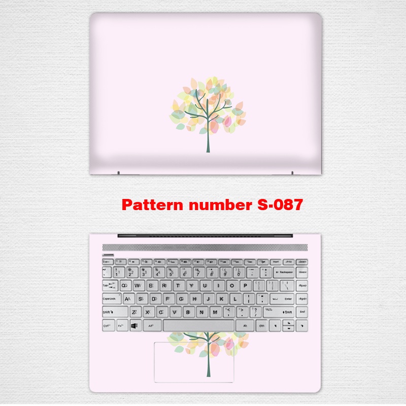 DIY Universal Laptop Stickers Computer Skin Vinyl 2 Sides Notebook Skin for 11/12/13/14 inch Notebook Skin ASUS Sticker15.6-inch Two-dimensional Animation Fortress G9 G8 S5300 S5600 S4000 S4300 Notebook Film Fx506 Shell Cover 7 Fx95