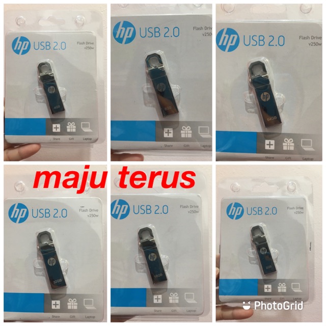 flashdisk hp metal / usb hp besi 32gb / 16gb / 8gb / 4gb / 2gb 64gb / 128gb