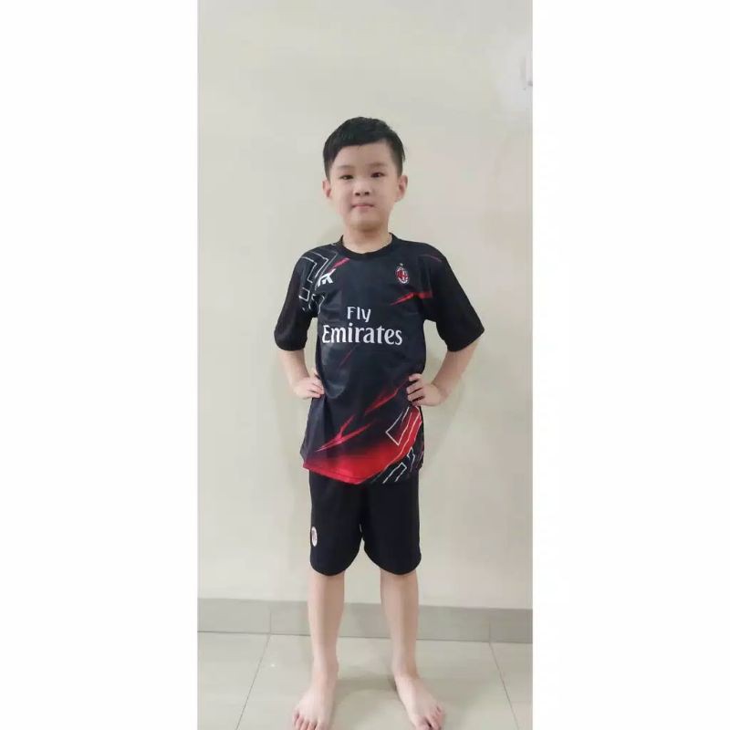 liesport5 SETELAN BAJU BOLA ANAK SETELAN JERSEY ANAK SML