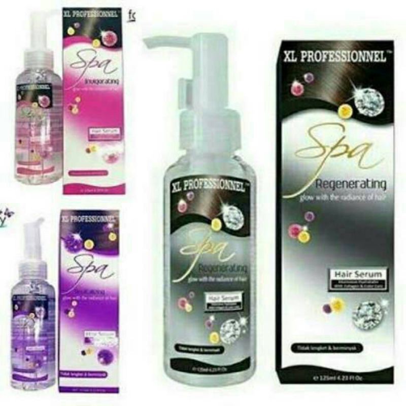 Xl Profesional Vitamin Rambut 125 ml~Hair Serum Xl Profesional ~ Asli ~Original 100%