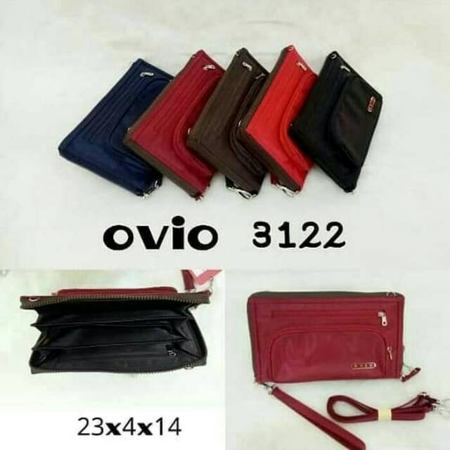 tas ovio original dompet ovio HPO ovio organiser bahan nilon.