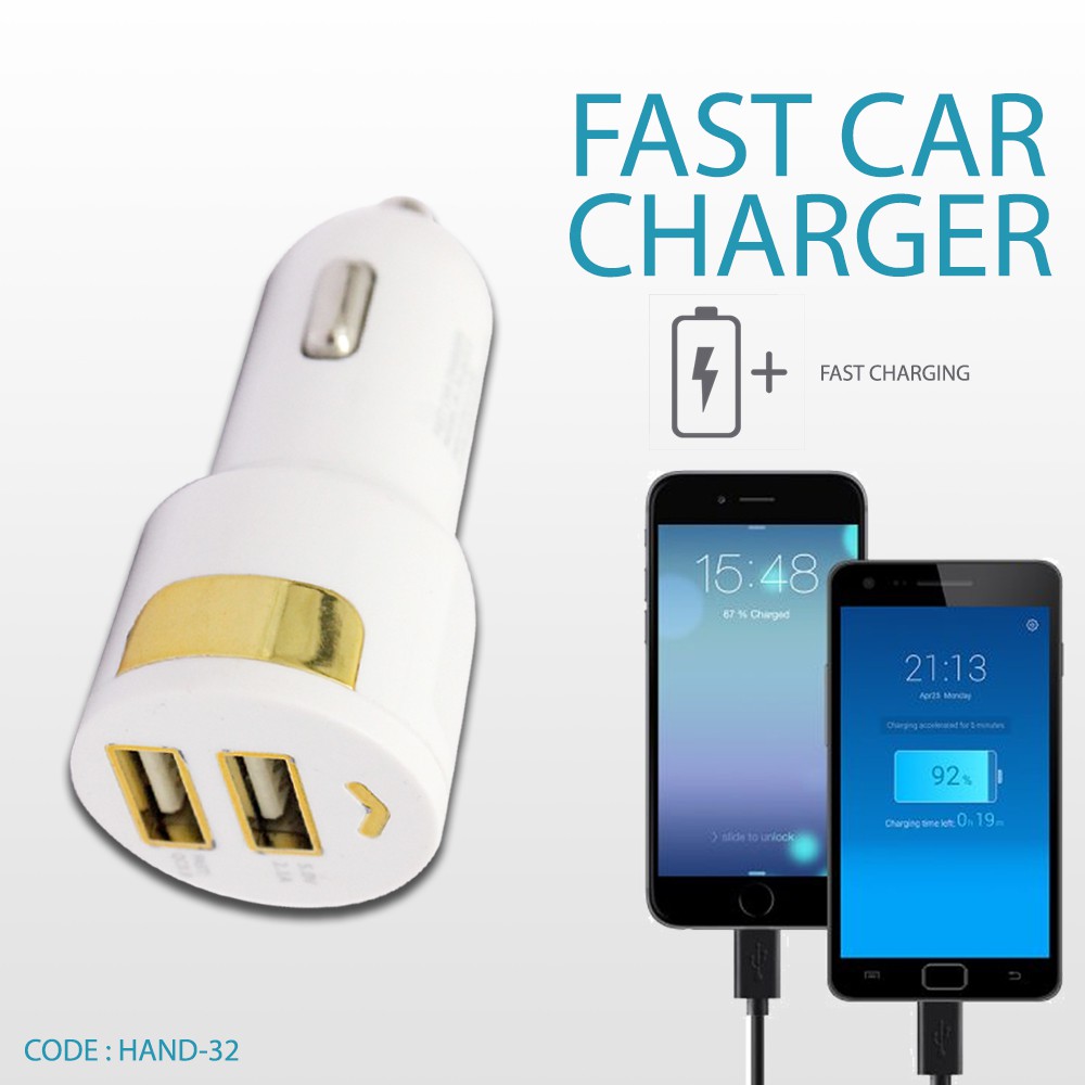 CHARGER MOBIL FAST CAR CHARGER SAVER CAR CHARGER - HAND-32