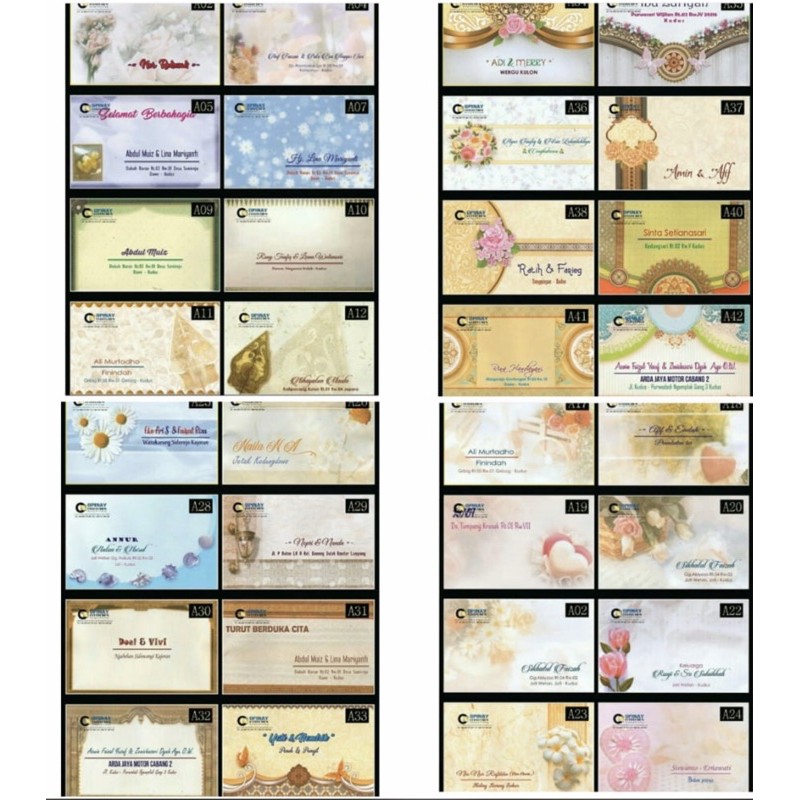 

CETAK AMPLOP SESUAI DESAIN FREE NAMA & ALAMAT, PRAKTIS ISI 50 pcs