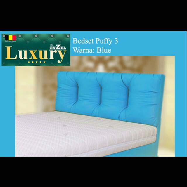 Full Set Kasur Full Latex + Bedset Ukuran 120x200