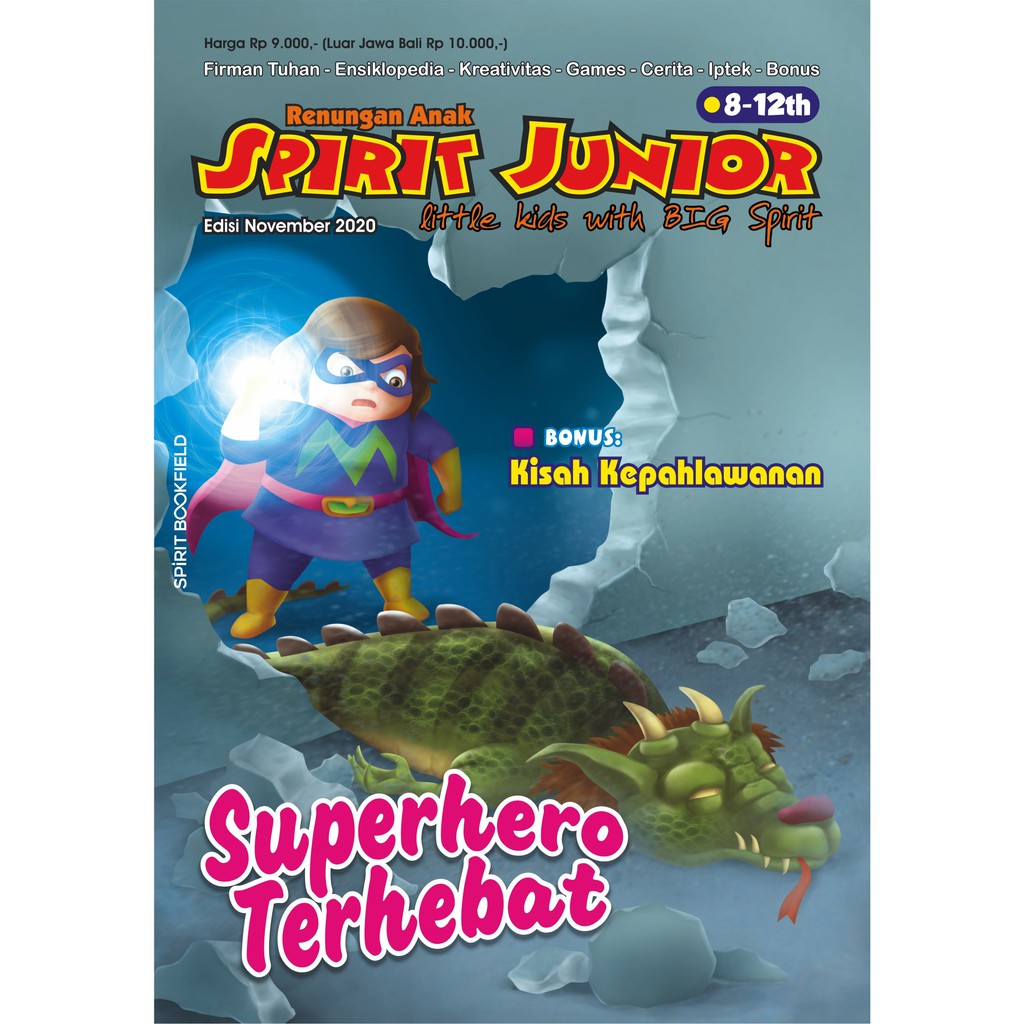 Renungan Anak Junior Edisi November 2020 Spiritbookfield