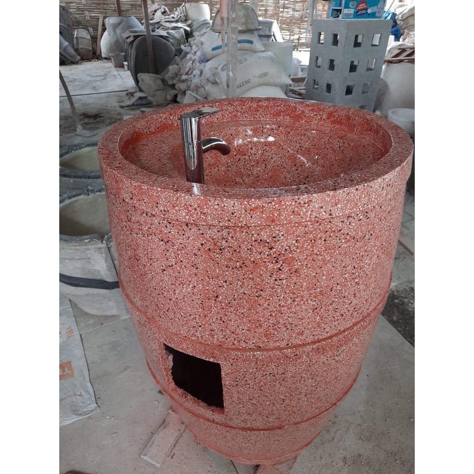 wastafel pedestal jumbo/wastafel teraso