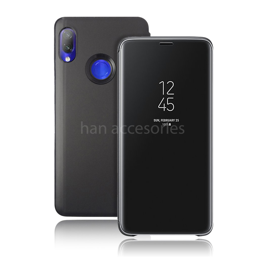 Clear View Standing Cover Xiaomi Redmi 7/Note 7 Hight Quality Copy | Flip Cover