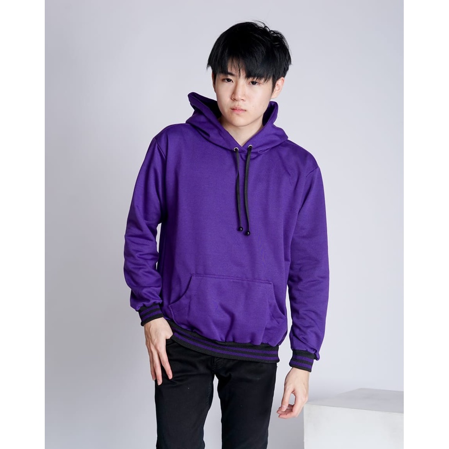 MUKZHOP - Sweater Hoodie BASIC VIOLET