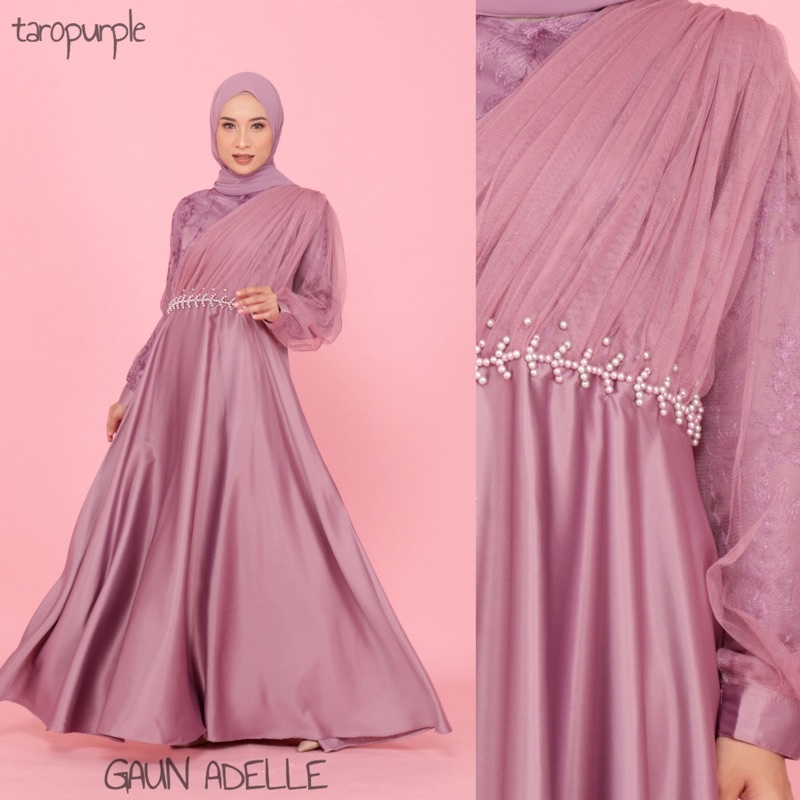 GAUN ADELLE / GAUN HIJAB / GAUN BRIDESMAID / GAUN KONDANGAN