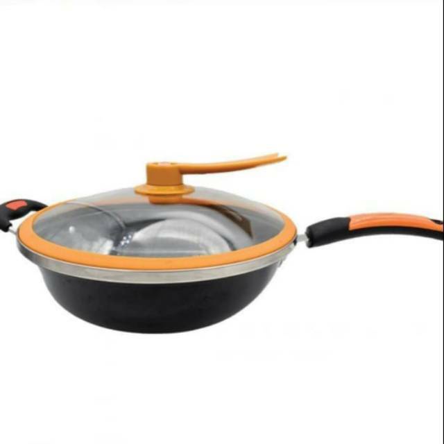 Q2 Panci Wajan Penggorengan Serbaguna 32 cm Q2 3205