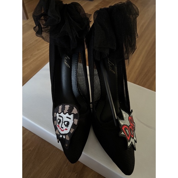 ITTAHERL BLAIR MAXI POINTY 90mm INK sz 40